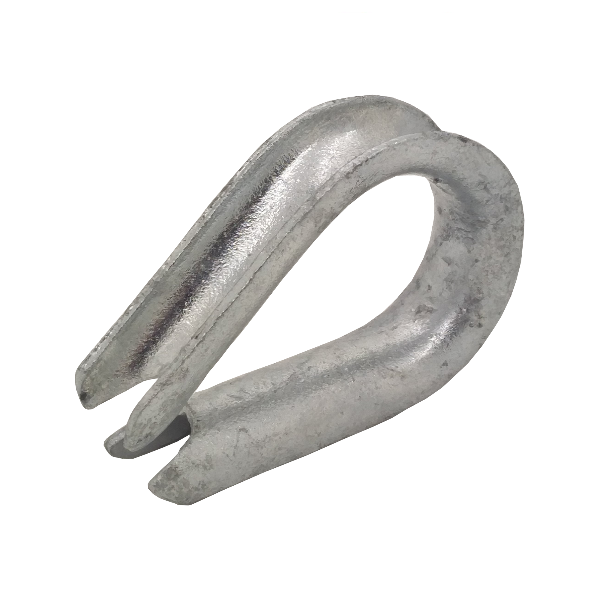 Crosby G-411 Galvanised Standard Wire Rope Thimble for 5mm (3/16") Wire Rope